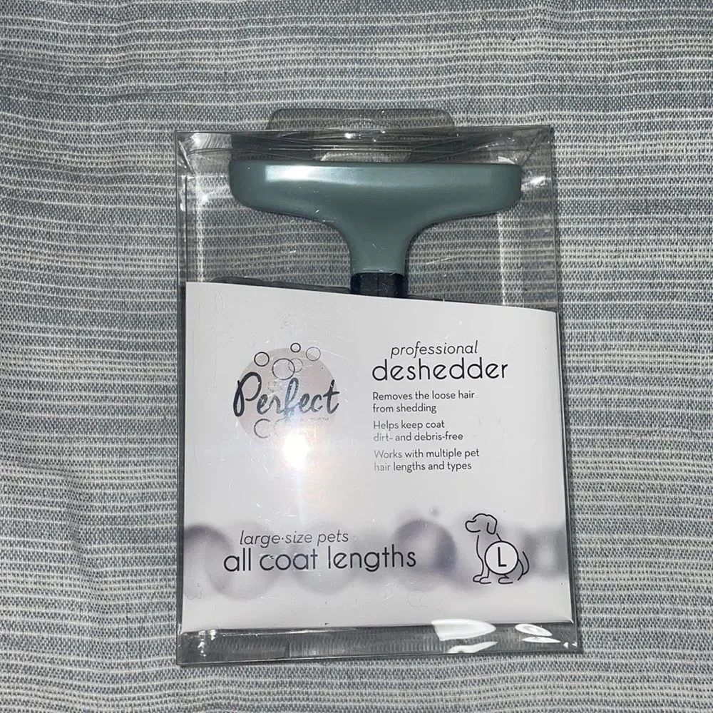 Perfect Coat Professional Dog De-shedder Comb